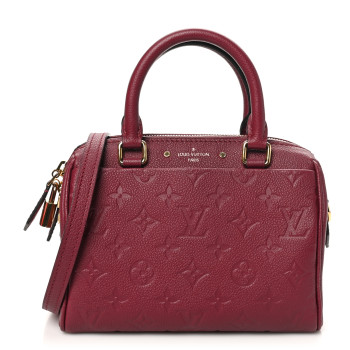 LOUIS VUITTON Empreinte Speedy Bandouliere 20 NM Raisin