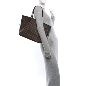 LOUIS VUITTON Damier Ebene Neverfull MM