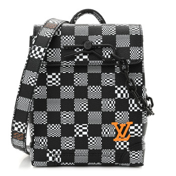 LOUIS VUITTON Damier Distorted Steamer XS
