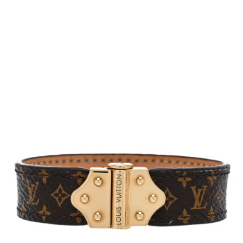 LOUIS VUITTON Monogram Nano Bracelet 17