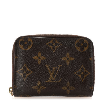 LOUIS VUITTON Monogram Zippy Coin Purse