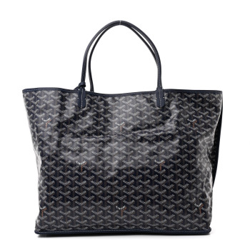 GOYARD Goyardine Reversible Anjou GM Navy