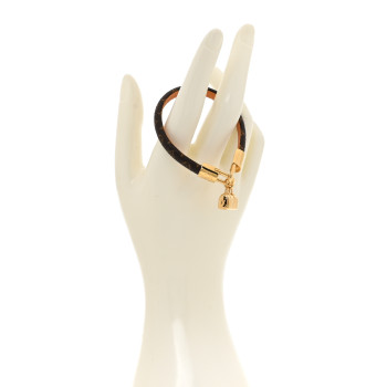 LOUIS VUITTON Monogram Speedy Charm Bracelet 17