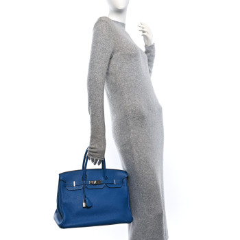 HERMES Togo Birkin 35 Mykonos