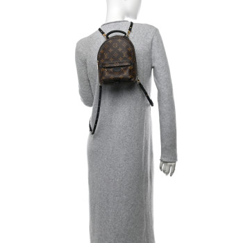 LOUIS VUITTON Monogram Palm Springs Backpack Mini
