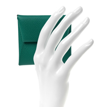 HERMES Epsom Bastia Coin Purse Vert Jade