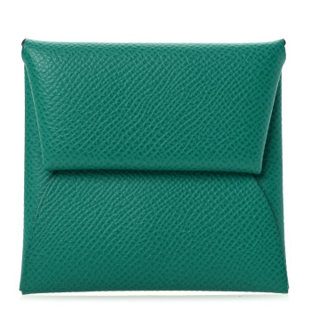 HERMES Epsom Bastia Coin Purse Vert Jade