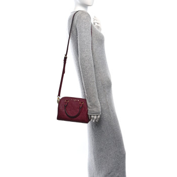 LOUIS VUITTON Empreinte Speedy Bandouliere 20 NM Raisin