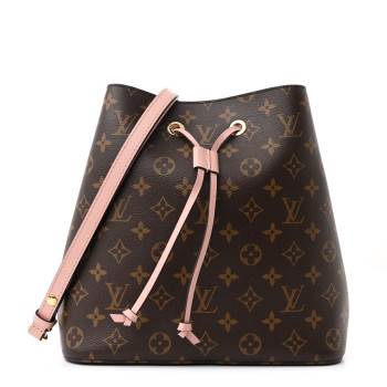LOUIS VUITTON Monogram Neonoe MM Rose Poudre LOUIS VUITTON Monogram Neonoe MM Rose Poudre