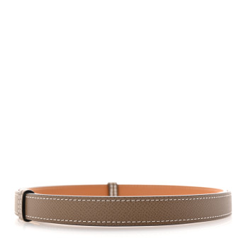 HERMES Epsom Kelly Belt Etoupe