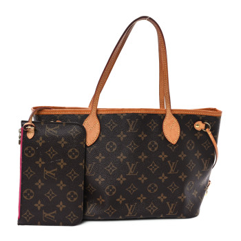 LOUIS VUITTON Monogram Neo Neverfull PM Pivoine