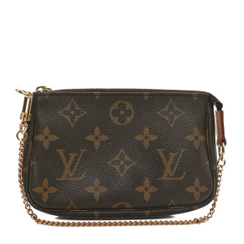 LOUIS VUITTON Monogram Mini Pochette Accessories