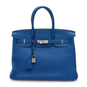 HERMES Togo Birkin 35 Mykonos