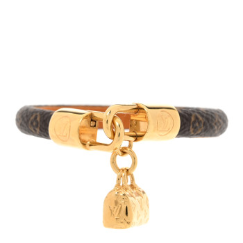 LOUIS VUITTON Monogram Speedy Charm Bracelet 17