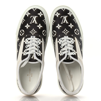LOUIS VUITTON Monogram Mens Trocadero Sneakers 8.5