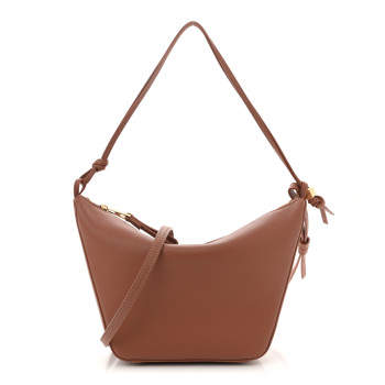 LOEWE Calfskin Mini Hammock Hobo Tan