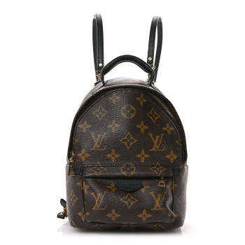 LOUIS VUITTON Monogram Palm Springs Backpack Mini