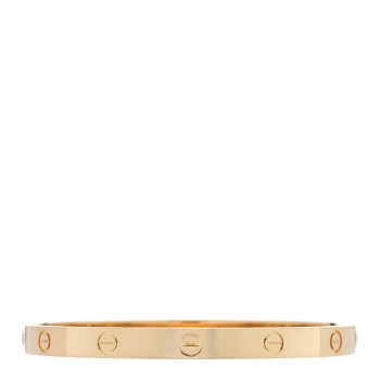 CARTIER 18K Yellow Gold LOVE Bracelet 19
