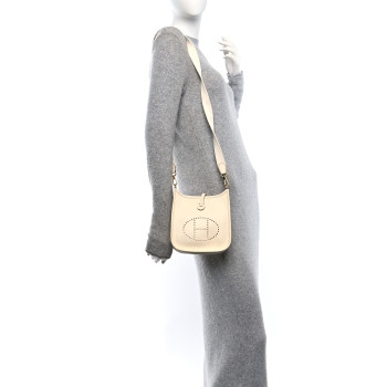 HERMES Taurillon Clemence Evelyne TPM Nata