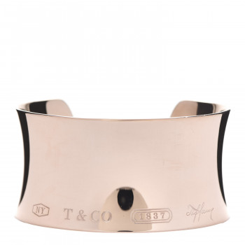 TIFFANY Rubedo Wide 1837 Cuff Bracelet