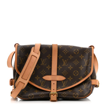 LOUIS VUITTON Monogram Saumur 30