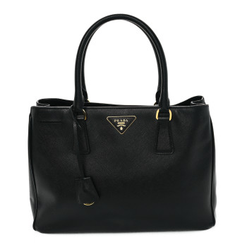 PRADA Saffiano Lux Medium Tote Black