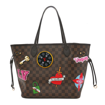 LOUIS VUITTON Damier Ebene Travel Stickers Neo Neverfull MM