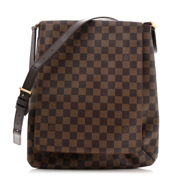 LOUIS VUITTON Damier Ebene Musette GM