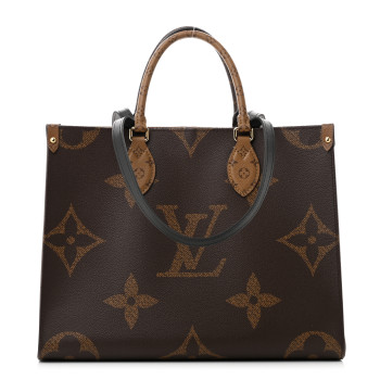 LOUIS VUITTON Reverse Monogram Giant Onthego MM