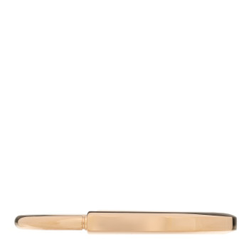 TIFFANY 18K Rose Gold Tiffany Lock Bangle Bracelet