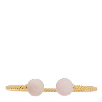 DAVID YURMAN 18K Yellow Gold Kunzite 12.5mm Solari Bead Bracelet