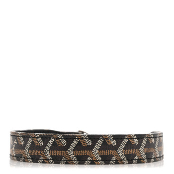 GOYARD Goyardine Dog Leash Black