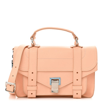 PROENZA SCHOULER Lambskin Tiny PS1 Satchel Peach