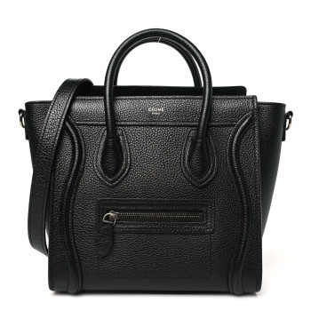 CELINE Luggage Tote ミニ ラゲージ トート CELINE - セリーヌ ラゲージ ミニ レザー トートバッグ