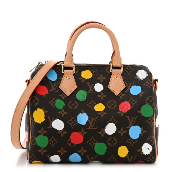 LOUIS VUITTON LV X YK Monogram Speedy Bandouliere 25 Multicolor
