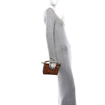 LOEWE Calfskin Mini Puzzle Edge Bag Tan