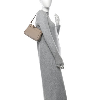 TOM FORD Calfskin Mini Jennifer Shoulder Bag Silk Taupe