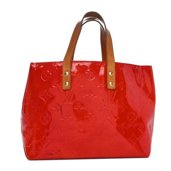 LOUIS VUITTON Vernis Reade PM Rouge