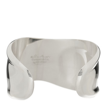 TIFFANY Sterling Silver Small Elsa Peretti Right Wrist Bone Cuff Bracelet