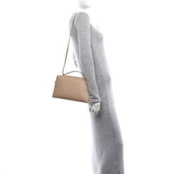 LORO PIANA Smooth Calfskin Cashmere L27 Extra Bag Ancient Paper