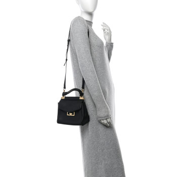 GIVENCHY Calfskin Small Mystic Shoulder Bag Black