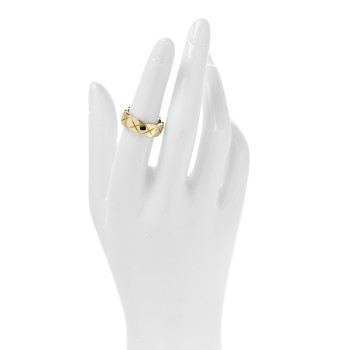 CHANEL 18K Yellow Gold Small Coco Crush Ring 52 6