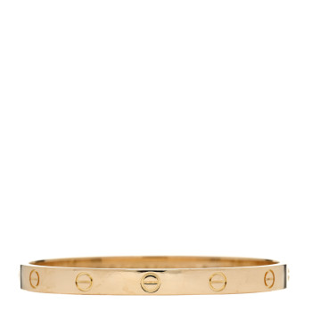 CARTIER 18K Yellow Gold LOVE Bracelet 18