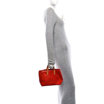 LOUIS VUITTON Vernis Reade PM Rouge