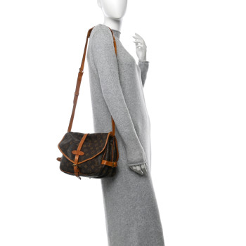 LOUIS VUITTON Monogram Saumur 30 LOUIS VUITTON Monogram Saumur 30