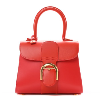 DELVAUX Box Calfskin Mini Brillant Satchel Camaieux