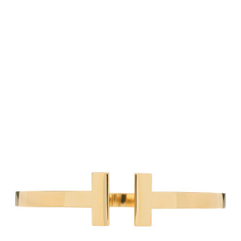 TIFFANY 18K Yellow Gold T Square Bracelet