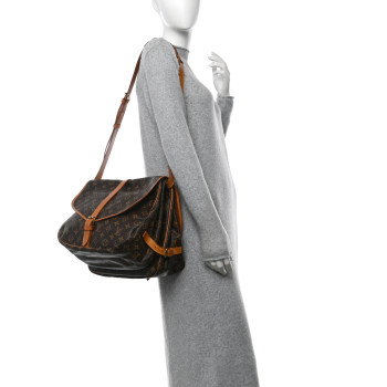 LOUIS VUITTON Monogram Saumur 35 LOUIS VUITTON Monogram Saumur 35