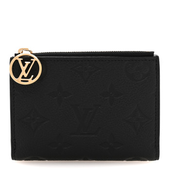 LOUIS VUITTON Empreinte Lisa Wallet Black