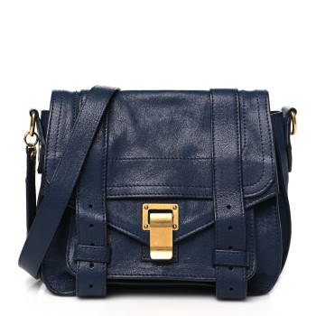 PROENZA SCHOULER Lambskin PS1 Mini Crossbody Bag Midnight